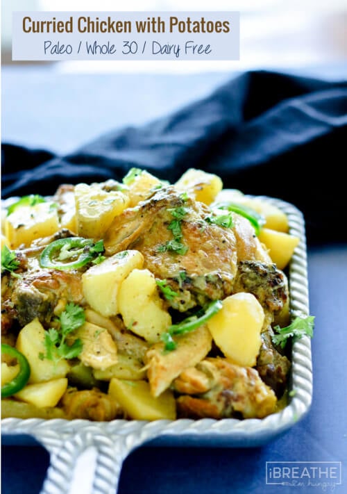 This is the best chicken curry I've ever made - AND it's paleo and Whole 30 friendly! Low Carb instructions as well!