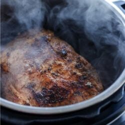 An Instant Pot Pork Roast Recipe from Mellissa Sevigny of I Breathe Im Hungry