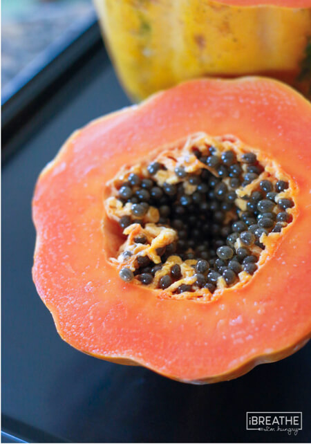 Papaya seeds are effective in killing and eliminating parasites!