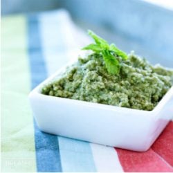 A Whole 30 pesto recipe from Mellissa Sevigny of I Breathe Im Hungry