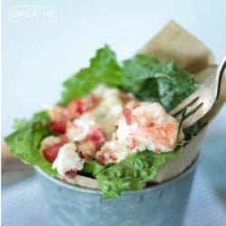A lobster salad recipe for low carb and whole 30 by Mellissa Sevigny