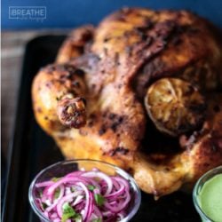 A low carb chicken dinner recipe from Mellissa Sevigny of I Breathe Im Hungry