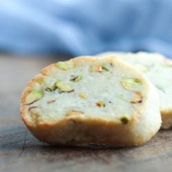 Easy keto Pistachio Shortbread Cookies from Mellissa Sevigny of I Breathe Im Hungry