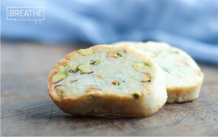 Easy Keto Pistachio Shortbread Cookies!