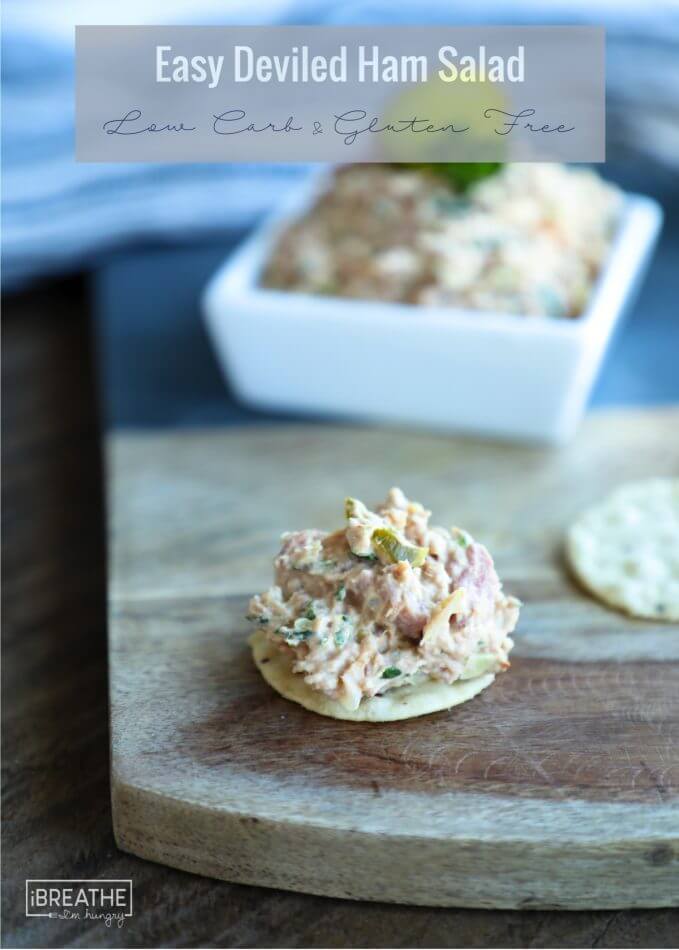 Easy Deviled Ham Salad - Low Carb & Keto friendly!