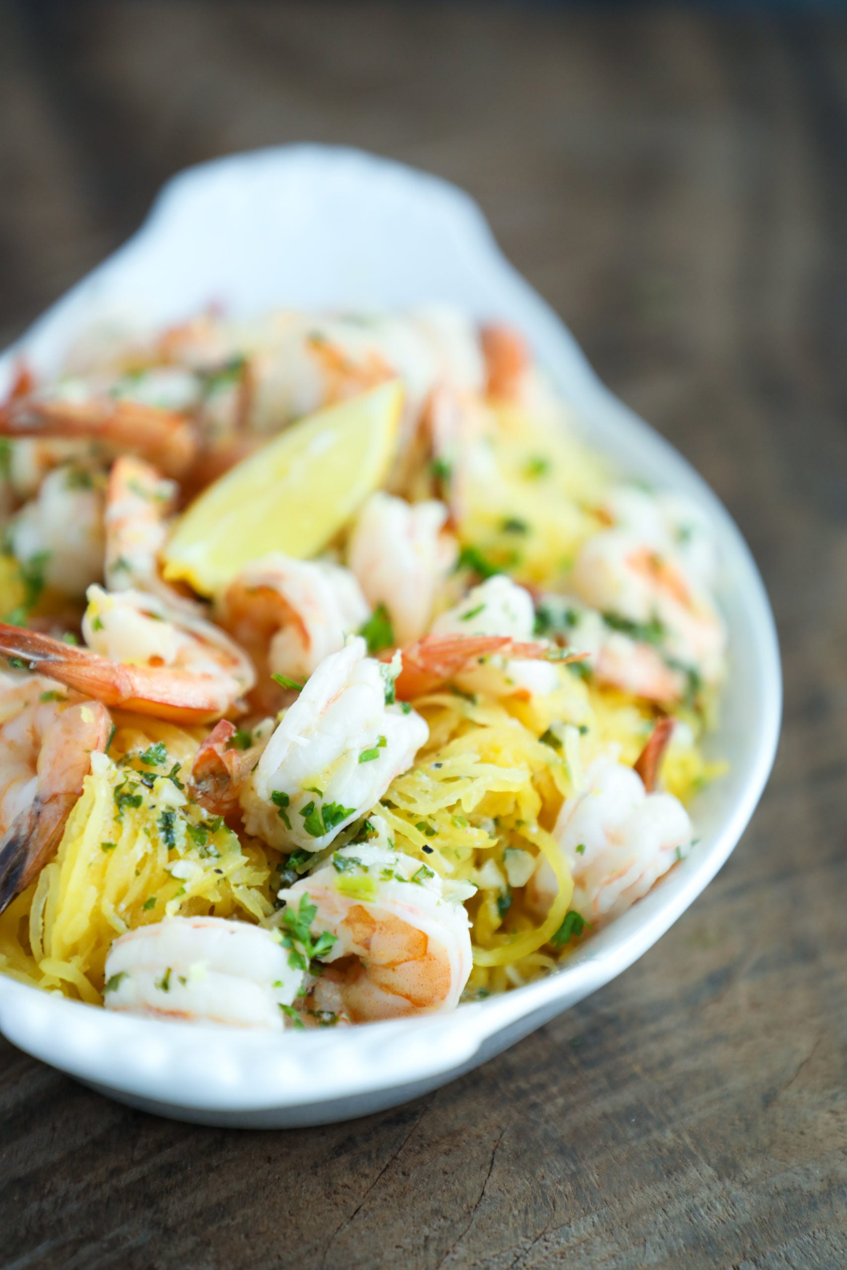 Keto Shrimp Scampi with no cheese