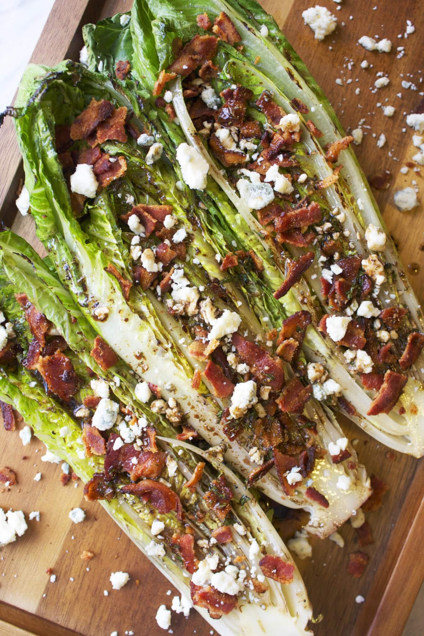 Grilled Romaine Salad
