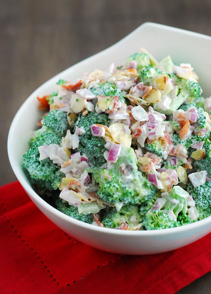 keto broccoli salad