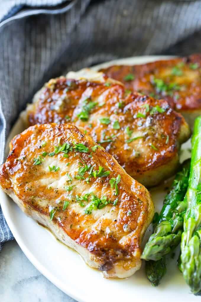 keto grilling recipes - ranch pork chops