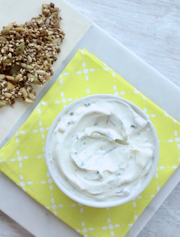 Herbed Kefir Cheese - Keto for Life