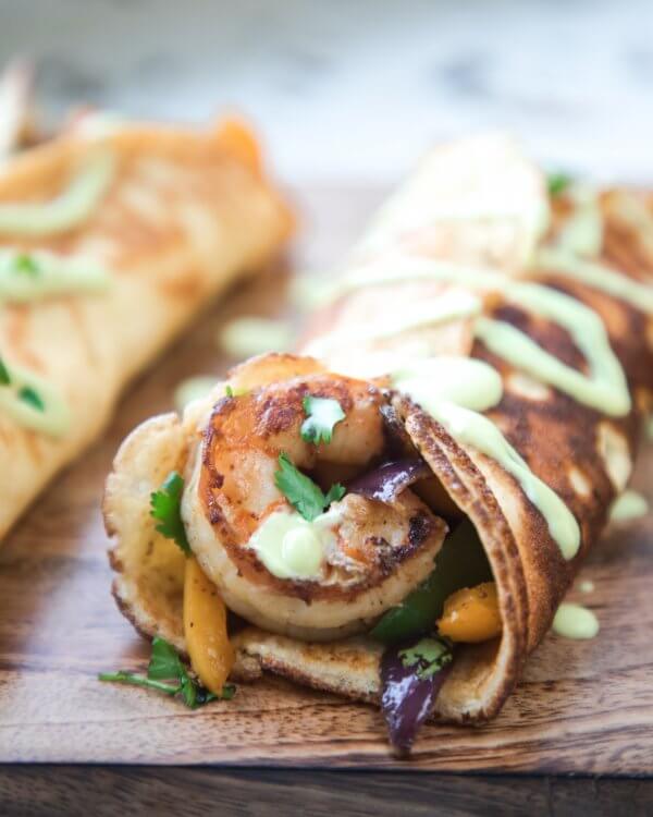 Shrimp Fajitas - Keto for Life