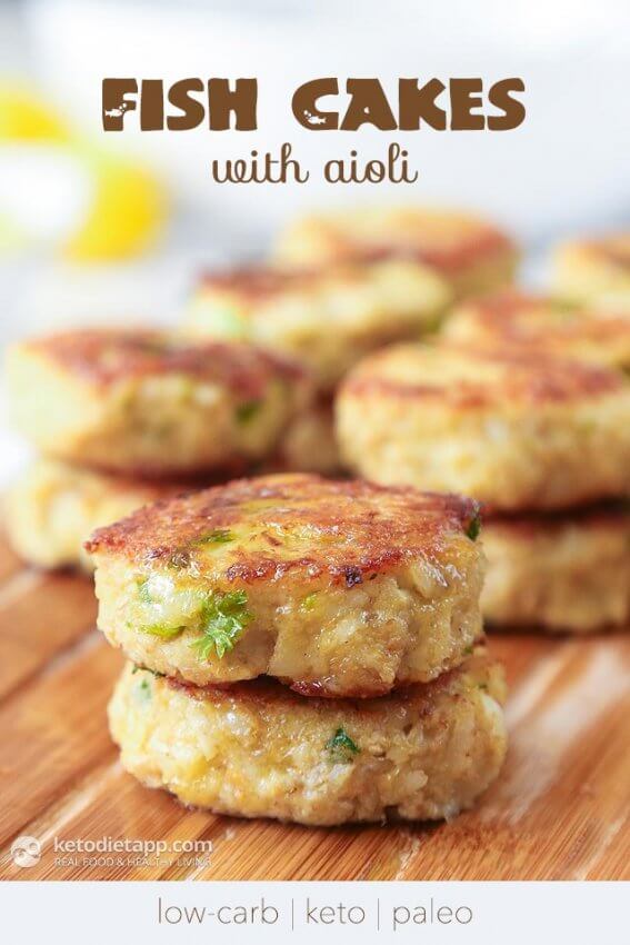 Best Keto Seafood Recipes - fish cakes