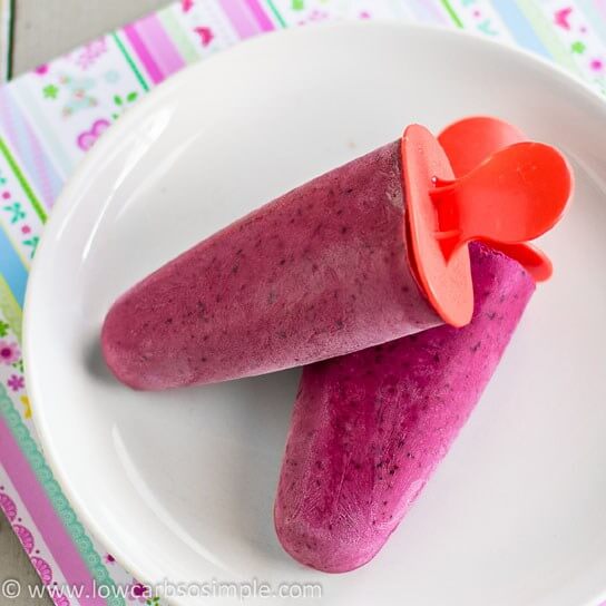 Best Keto No Bake Desserts - popsicles 1