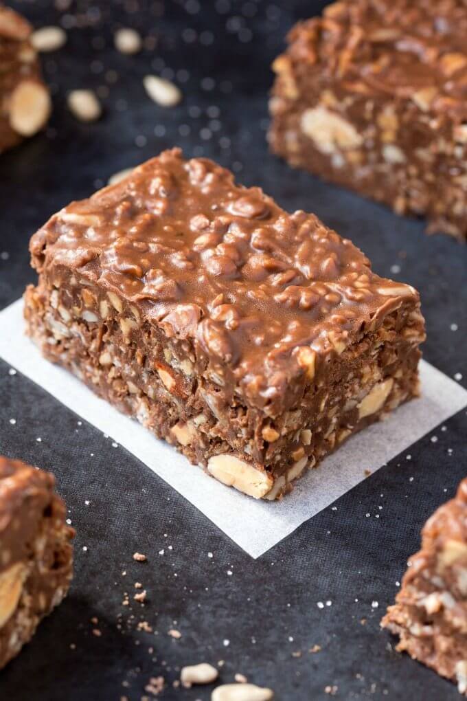 Best Keto No Bake Desserts - chocolate bars
