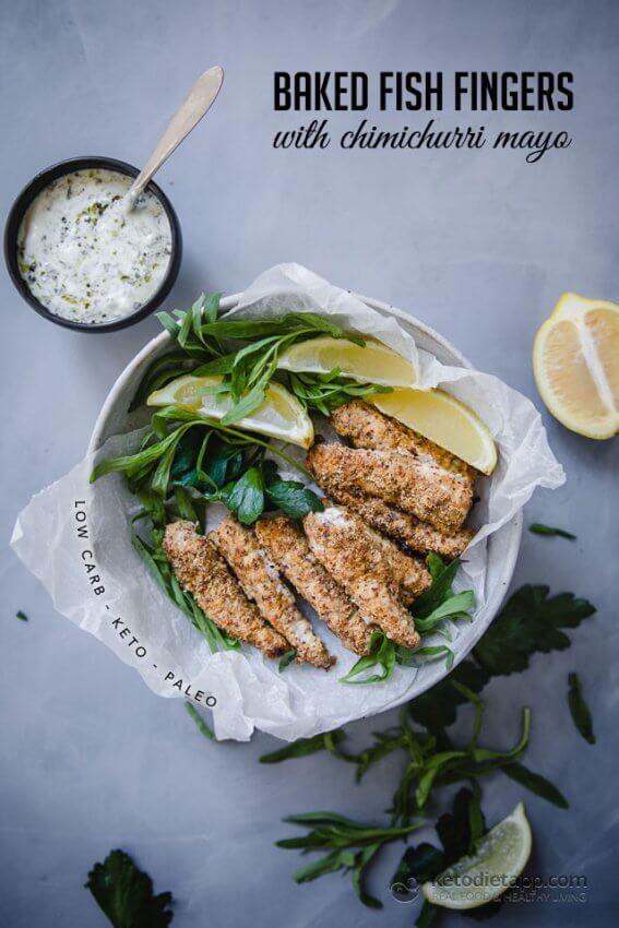 Best Keto Seafood Recipes - fish fingers
