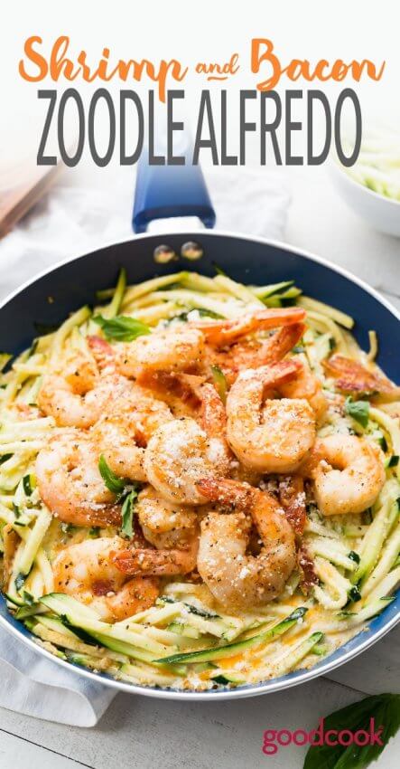 Best Keto Seafood Recipes - Shrimp Alfredo