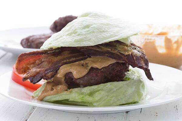 Best Keto Burger Recipes - peanut butter and bacon
