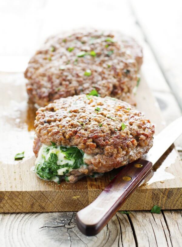 Best Keto Burger Recipes - stuffed