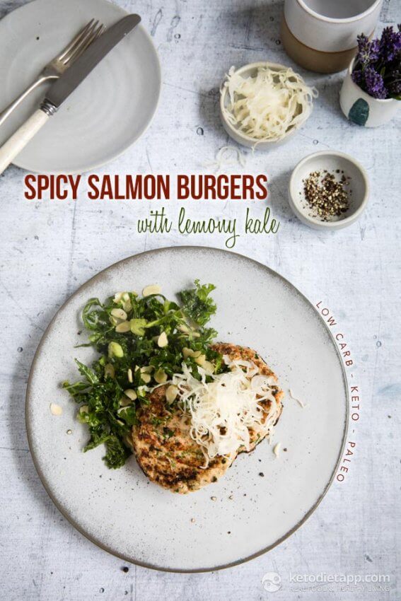 Best Keto Burger Recipes - salmon 1