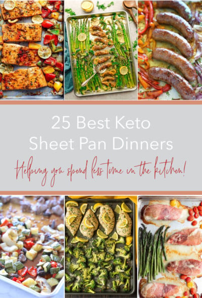 25 Best Keto Sheet Pan Dinners