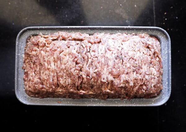 ground sausage cap - Keto Lasagna Meatloaf step 5