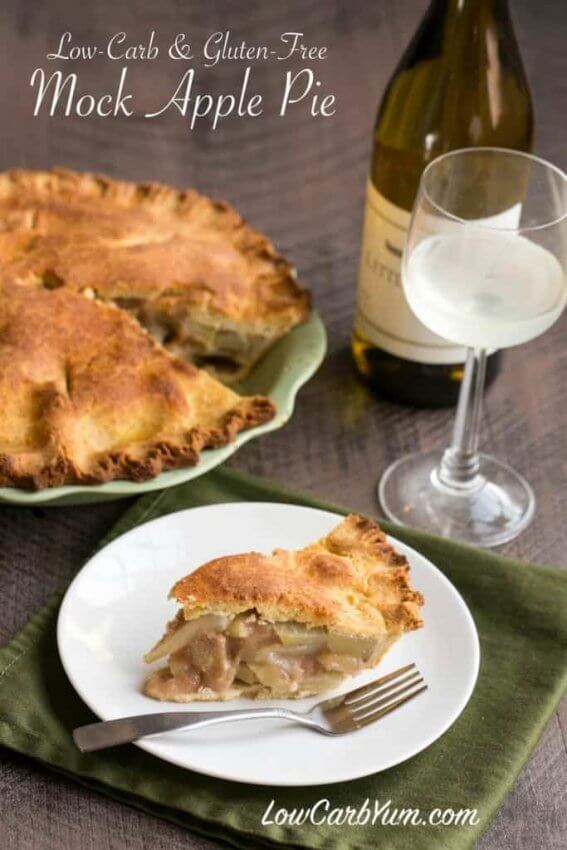 Best Keto Pies - mock apple