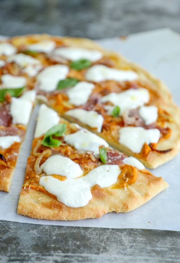 Keto Pumpkin & Prosciutto Pizza