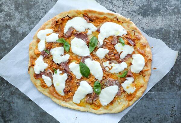 Keto Pumpkin & Prosciutto Pizza