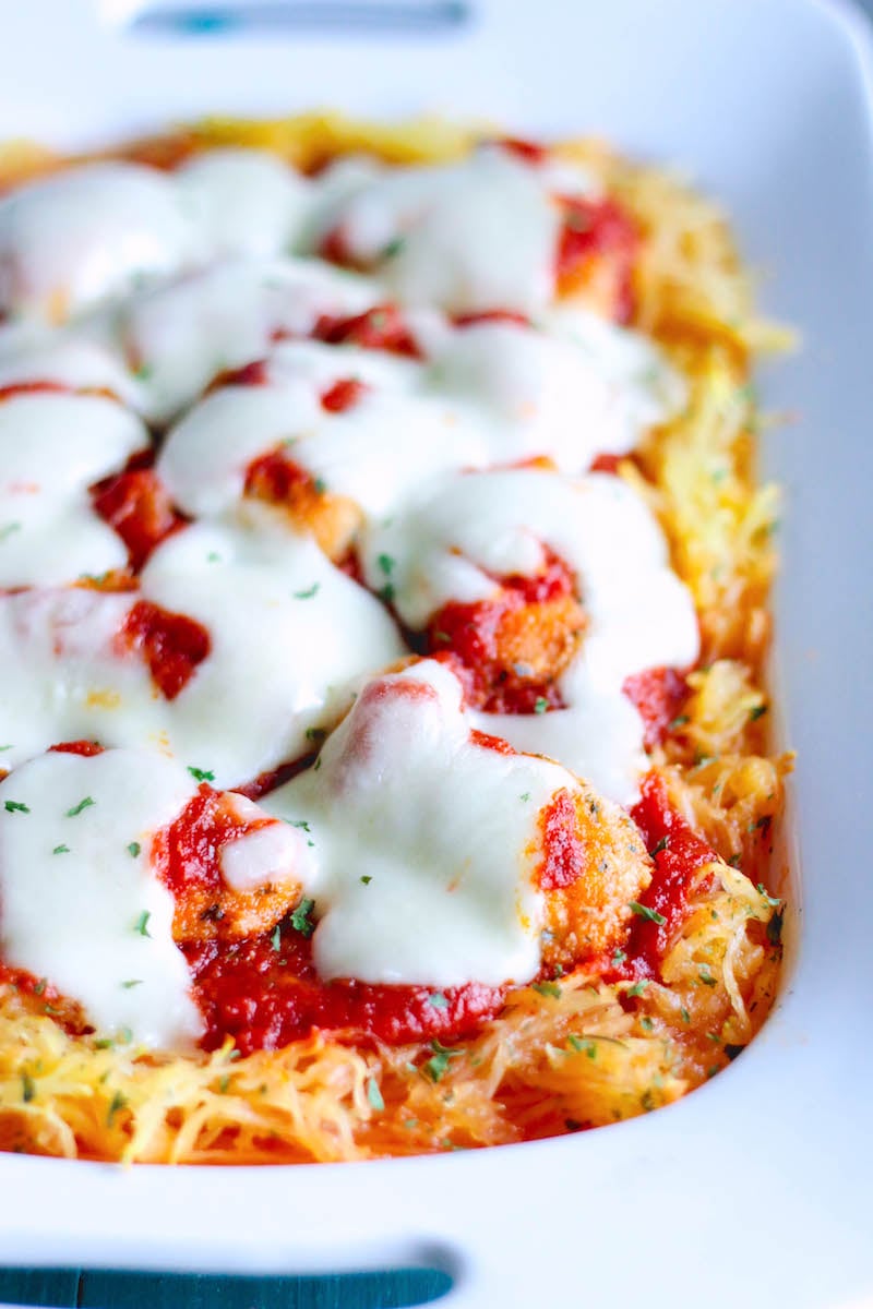 Keto Dinner Recipes - Chicken Parmesan Casserole